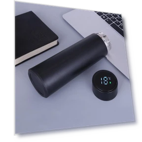 Вакуумная колба с сенсорным термочувствительным дисплеем — Фляги, TOP HOME