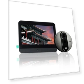Умный дверной глазок с камерой — Домашние системы безопасности, Jakemy