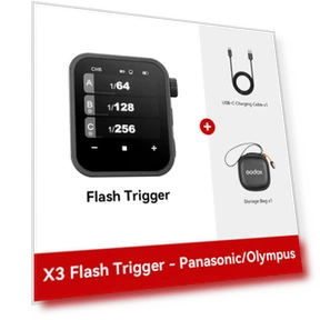 Беспроводная вспышка OLED-передатчик с сенсорным экраном — Фотовспышки, Godox