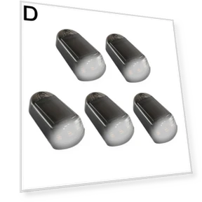 Интеллектуальная сенсорная солнечная мышь на крыше — Световые панели, JOHO