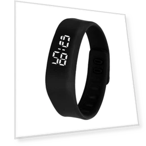 Силиконовые светодиодные спортивные часы — Браслеты и клипсы, Comfort Homeware