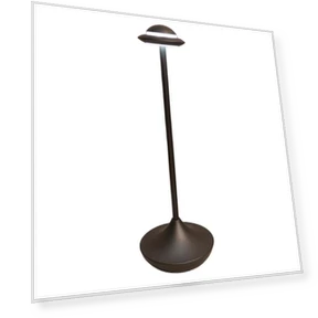 Металлическая светодиодная настольная лампа с аккумулятором — Настольные лампы, Optimized General