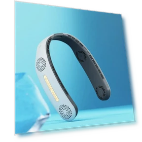 Портативный вентилятор для шеи — Персональные вентиляторы, Xing Hui