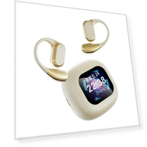 Умные сенсорные высококачественные OWS висячие наушники-вкладыши — Внутриканальные наушники, QGeeM