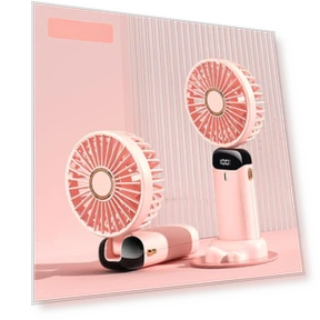 Портативный вентилятор с цифровым дисплеем — Персональные вентиляторы, Bling Bling Goods