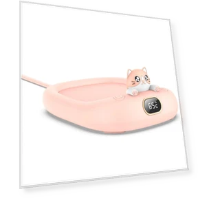 Умная термопластина в форме кошки — Подогреватели напитков, Vinde Home