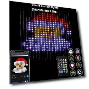 Умные занавесные светильники — Гирлянды для дома, AE Selection
