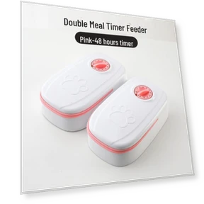 Умная кормушка для кошек и собак с двойным питанием — Автоматические кормушки, WoW Home