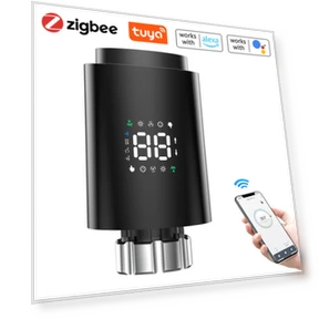 Умный радиаторный клапан — Программируемые термостаты, Stone Home