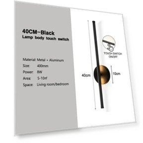 Сенсорный выключатель с регулируемыми светодиодными настенными светильниками — Потолочные светильники, Chic Home