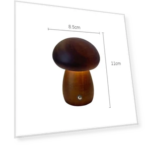 Деревянный ночник с грибами — Ночники, Elegant Living House