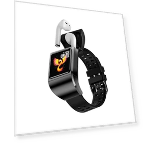 Умные часы с функцией TWS гарнитуры — Браслеты и клипсы, Tiktop2