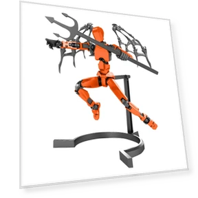 3D-робот-титан, подвижная кукла — Куклы и фигурки, Joliann fashion