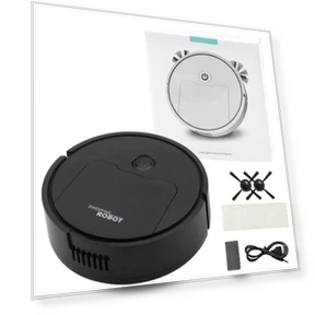 Полностью автоматический подметальный робот — Роботы-пылесосы, Simple and warm