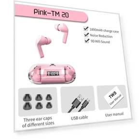 Беспроводные Bluetooth-наушники со светодиодным дисплеем — Bluetooth-гарнитуры, Uav parts center