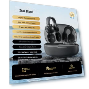 Беспроводная Bluetooth-гарнитура с костной проводимостью — Наушники, SmartGears