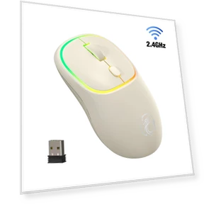 Беспроводная мышь Bluetooth с RGB подсветкой — Коврики для мыши, Uav parts center