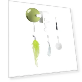 Электрическая игрушка для кошек с перьями — Игрушки для питомцев, Uomobo