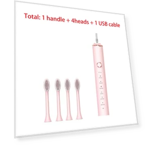 Звуковая электрическая зубная щетка — Зарядные устройства, Light makeup