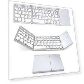 Складная беспроводная тонкая бесшумная Bluetooth-клавиатура с тачпадом — Клавиатуры, SS-Pajamas-01