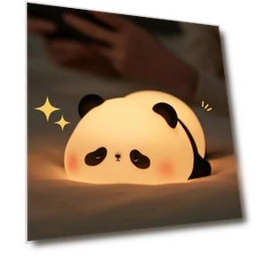 Светодиодный ночник с силиконовым кроликом — Ночники, TOP-MALL-001