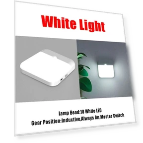 USB перезаряжаемый диммируемый ночник — Ночники, TOP-MALL-001