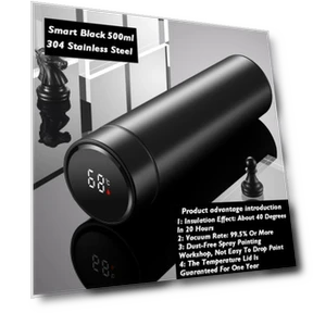 Умный дисплей температуры с вакуумной изоляцией — Подогреватели напитков, TOP-MALL-001