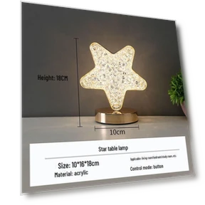 Сенсорный ночник с луной и звездами — Лампы и абажуры, CrossCart