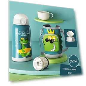 Термокружка с соломинкой для путешествий — Подогреватели напитков, TOP-MALL-001