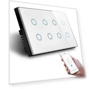 Настенный выключатель света с сенсорным управлением — Умные модули, Melery