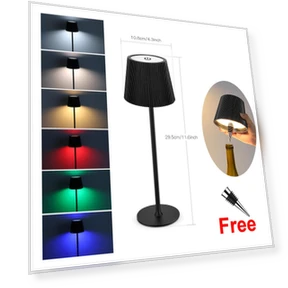 Настольная лампа 2-в-1 в виде винной бутылки — Настольные лампы, MALITAI