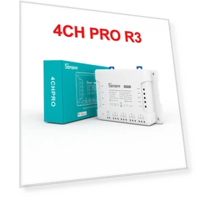 Модернизированный 4-канальный умный переключатель с голосовым управлением — Центры управления и контроллеры, Sonoff