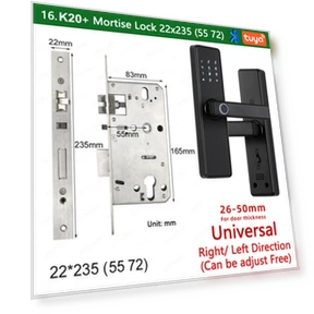 Биометрический дверной замок с отпечатком пальца — Домашние системы безопасности, Crown Global