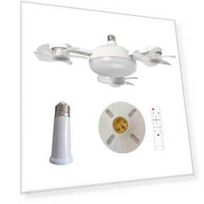 Потолочный вентилятор с LED лампой — Комплекты освещения для потолочных вентиляторов, dooob