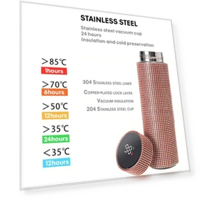 Алмазная термобутылка — Термосы, mujin