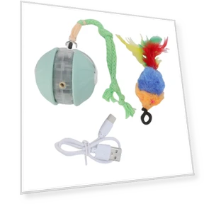 Интерактивная игрушка для кошек, автоматический мяч — Игрушки для питомцев, GoolRC