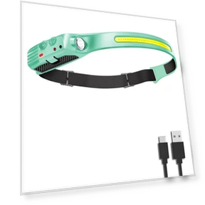 Сенсорная LED-гарнитура с перезаряжаемым аккумулятором — Фонарики, Stone Home