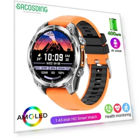 Умные часы с AMOLED экраном — Умные часы, SACOSDING