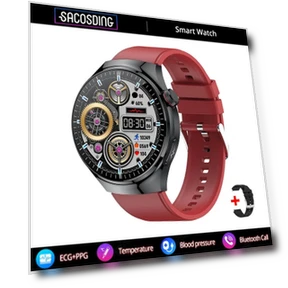 Умные часы с ЭКГ и ППГ — Браслеты и клипсы, SACOSDING