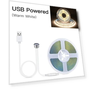 Сенсорный датчик с регулируемой яркостью COB светодиодная лента USB 5 В — LED ленты, HOME-Auto-001