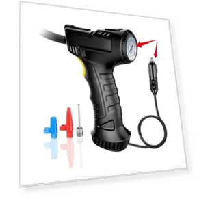 Автомобильный насос для накачки шин и монитор давления — Компрессоры и насосы для шин, AVE