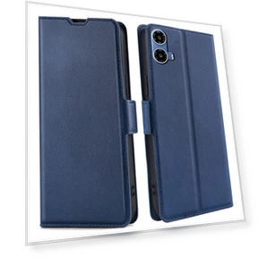 Кожаный чехол с боковой магнитной застежкой и держателем для карт — Чехлы-книжки, Smartwatch 2025