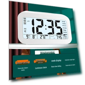 Тихий умный будильник с подсветкой — Будильники и часы, Deals Supermarket