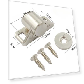 Магнитный замок двери шкафа — Защелки, Houspace