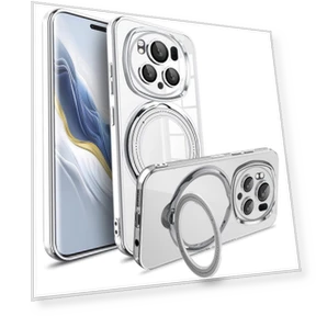 Магнитный чехол для смартфона с подставкой — Бамперы, Smartwatch 2025