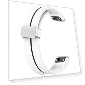 Магнитный ремешок для часов с серебряной пряжкой — Ремешки для умных часов, Smartwatch 2025