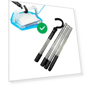 Крючок для аксессуаров для роботизированного инструмента для обслуживания бассейна — Аксессуары для машин, Deals2019ing