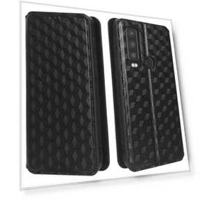 Чехол-кошелек с подставкой и тиснением в виде ромба — Чехлы-книжки, Smartwatch 2025