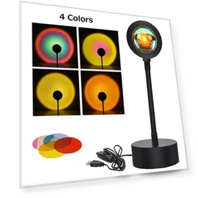 Проектор заката Smart Sunset Lamp — Ночники, JOHO - CarGear