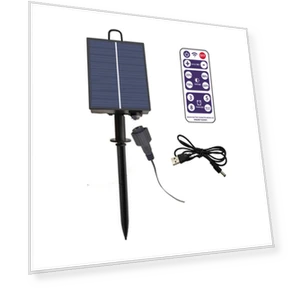 Солнечный блок батарей для уличного и внутреннего освещения — Гирлянды и светодиодные ленты, Homeware Essentials